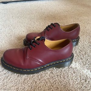 Dr. Marten’s 1461 Smooth Leather Oxford Shoes, Cherry Red, size 6